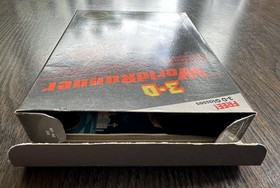 3-D WorldRunner FIRST PRINT Hangtab BOX & MANUAL ONLY Nintendo NES 1987 RARE🔥