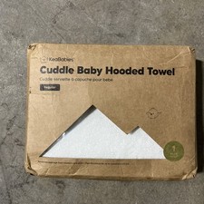 NEW KeaBabies Cuddle Baby Triceratops Green Dinos Hooded Viscose Towel