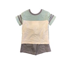 Member's Mark 2 Piece Boy's Easy Pull On Short Sleeve and Pant Playwear Set