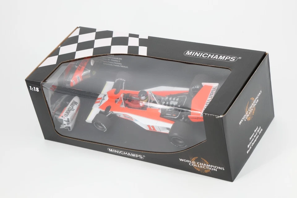 1976 Minichamps F1 1/18 Mclaren M23 James Hunt World Champion Series RACE LIVERY - Image 3 of 4