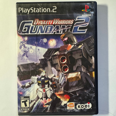 Dynasty Warriors: Gundam 2 (Sony PlayStation 2, 2009) Case & Disc No Manual US/N