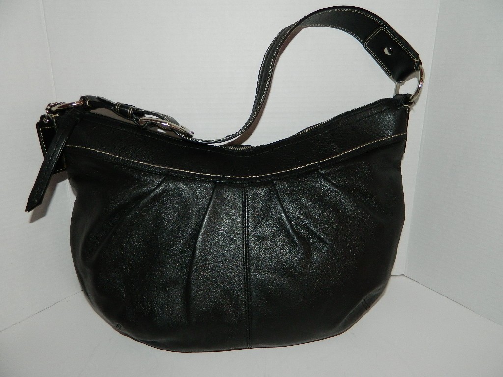 COACH SOHO PLEATED HOBO SHOULDER BAG F13731 | eBay