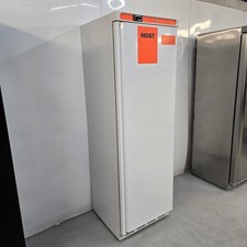 Upright Fridge Single 1 Door White 400L Kitchen Commercial Catering Chilled H...