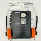 🔥 SONY Walkman TCM-359V Cassette Player Recorder -New Belts - Reconditioned