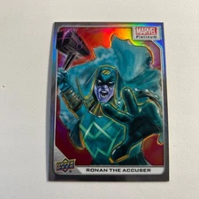 2023 Upper Deck Marvel Platinum Rainbow RONAN THE ACCUSER #27