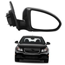 Right Passenger Side Mirror Assembly Compatible with 2011 Right-3Pins Black