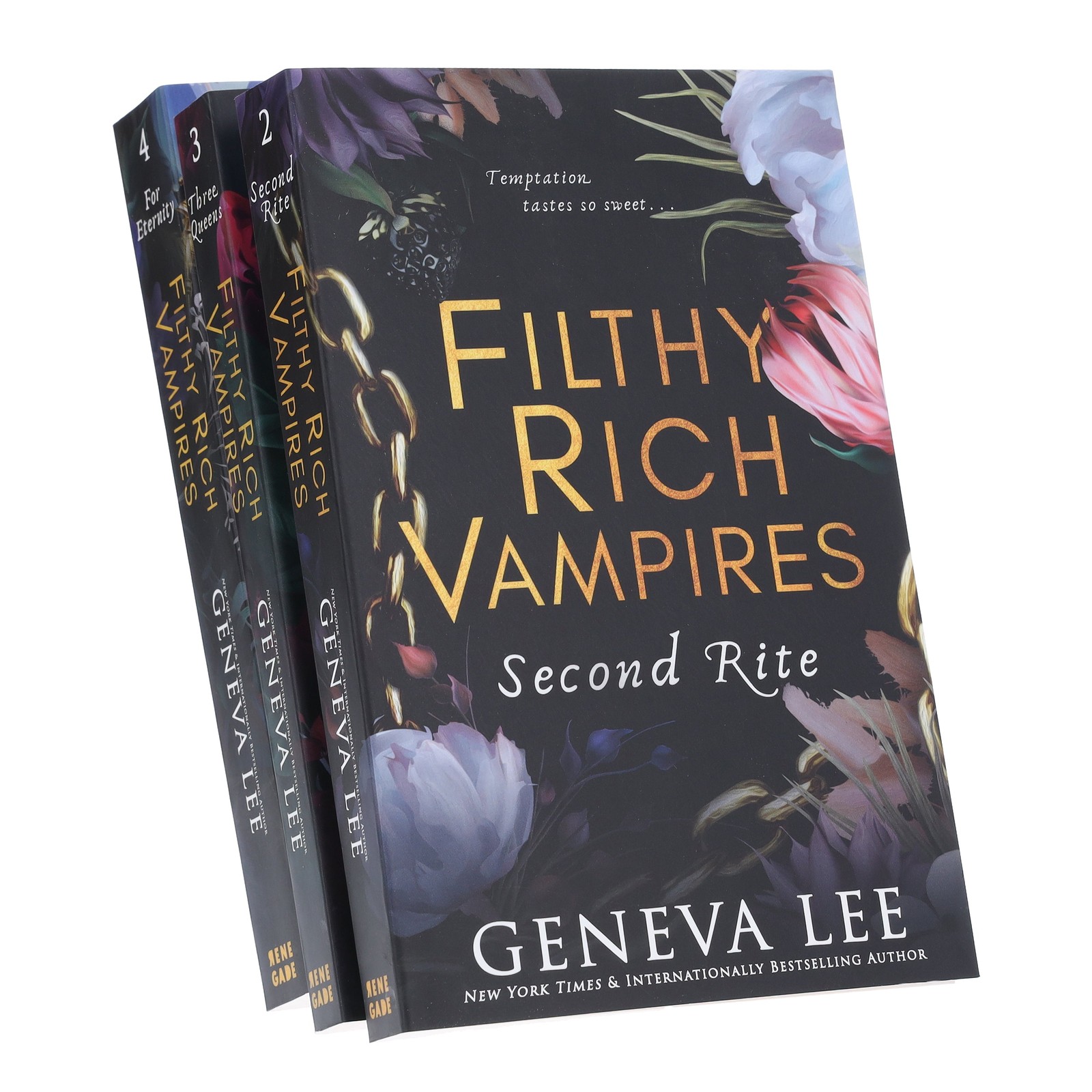 Filthy Rich Vampires Series (Book 2-4) By Geneva Lee 3 Books Collection Set - PB