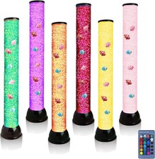 Extra Large 32" LED Sensory Bubble Fake Fish Tube Aquarium Lamp Larger Brighter