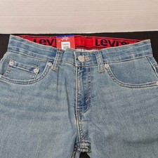 Levis 511 Youth Boys Slim Flex Stretch Denim Jeans Found Medium Wash Blue Sz 12