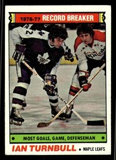 1977-78 Topps Ian Turnbull #215 - Toronto Maple Leafs
