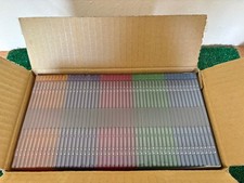 VERBATIM CD/DVD SLIM JEWEL CASES 50 PACK MULTI-COLOR NEW