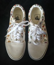 VANS Old Skool Floral Poppy Skate Shoes Women's Size 7