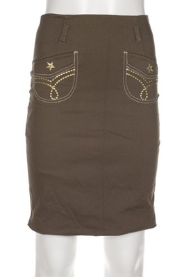 Blutsgeschwister Rock Damen Damenrock Gr. S Baumwolle Grün #cdgz4cr