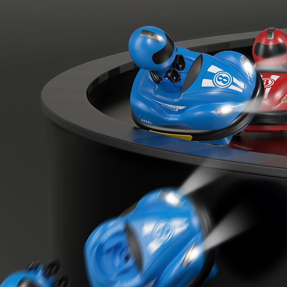 Bumper Car Set - 2 Player - Remote Control - Ejection Doll Kart Car Boy Toy Kit  - Image 4 of 4