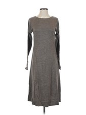 Uniqlo Women Gray Casual Dress XS