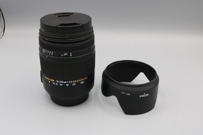 Sigma 18-250mm f/3.5-6.3 dc os hsm macro Objektiv Reisezoom für Canon EF-S Mount