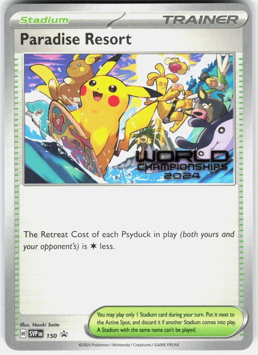 Paradise Resort Pokémon TCG 卡| eBay
