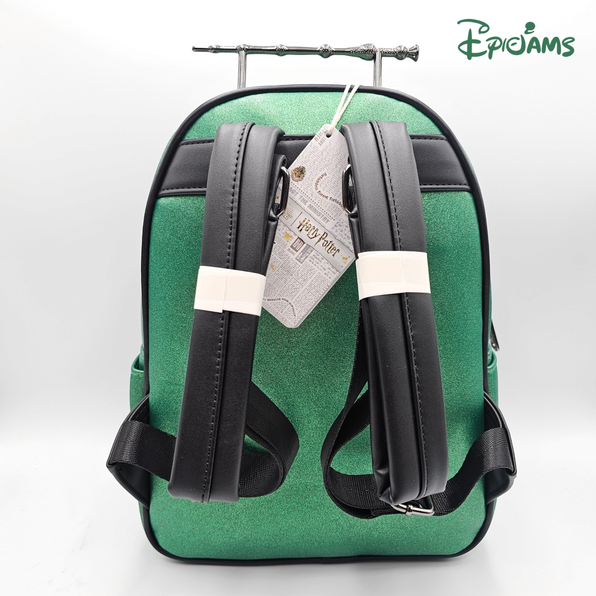 Loungefly Harry Potter Slytherin Elder Wand Mini Backpack 