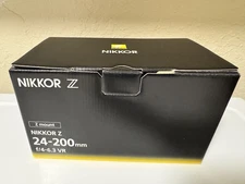 Nikon NIKKOR Z 24-200mm f/4-6.3 VR Lens Telephoto Zoom New in BOX
