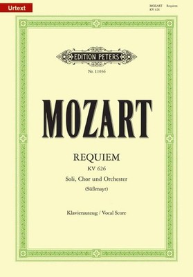 Requiem in D minor K626 (Completed by F. X. Süßmayr) (Vocal Score) (Editio...
