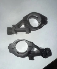 Tactical 1" Offset Picatinny/Weaver Rail Mount for Flashlight  (2 Pack)