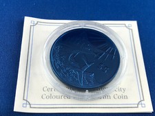 BRITISH VIRGIN ISLANDS - 5 DOLLAR 2017 - BLUE MERLIN TITAN COIN
