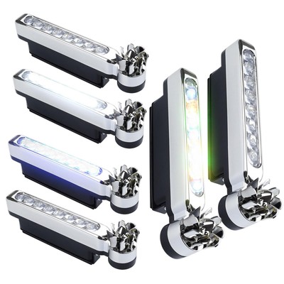 2Pcs Wind Power LED Car Light Daytime Running Lights Decorative Lamps New