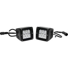 Universal Led Rops Light Kit For Mowers & Tractors - 2 Pod Lights, 2700 Lumens