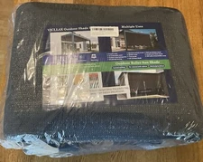 New Vicllax  70% Shade Fabric Canopy 12x20 Feet Gray 90% UV Block, Grommeted