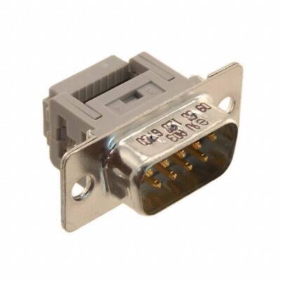 CONN D-SUB STECKER 9POS PNL MNT IDC