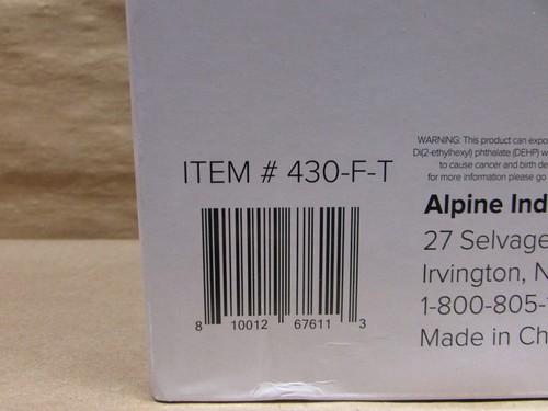 ALPINE INDUSTRIES 430-F-T Automatic Foam Hand Sanitizer/Soap Dispenser, Drip - Picture 8 of 10
