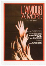 postcard card Ciak L AMOUR A  MORT SABINE AZEMA E FANNY ARDANT
