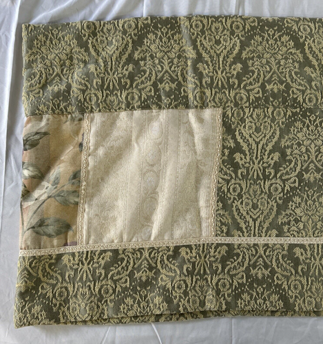Trapunta/Tappezzeria Patchwork CROSCILL HOME Valance Disegno 88"x17" RN21857 - Foto 10 di 16