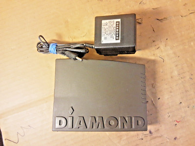 Diamond SupraExpress 56e Vintage 56k externes Faxmodem mit Speicher Made in USA!