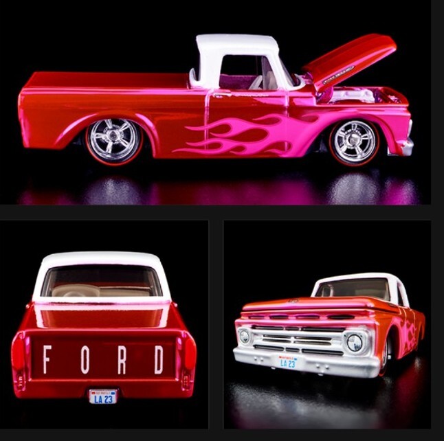 NEW SEALED HOT WHEELS RLC EXCLUSIVE PINK EDITION 1962 FORD F100