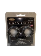 Weaver Grand Slam 30mm High, Top Mount Rings, up to 44mm Obj Lens Matte 49309