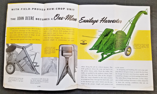 John Deere - Pick Up Heuhäcksler Lader Händler Verkaufsprospekt - 1946 - Bild 6 von 8