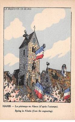 Illustrator - No. 89815 - Hansi - Spring In Alsace (After The Print)