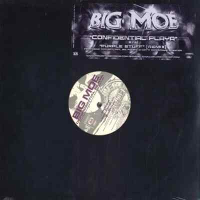 Big Moe Confidential Playa / Purple Stuff (Remix) STILL SEALED NEW OVP