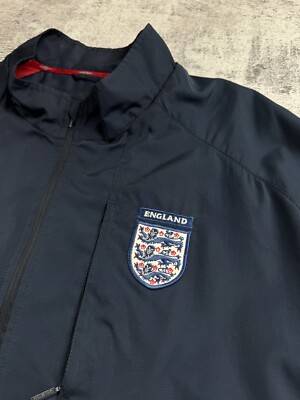 00’s UMBRO ENGLAND TrainingJacket イングランド 2000-02 England Umbro Track Jacket - 8/10 - (XL)
