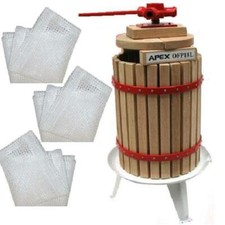 Torchio per uva Presse 18 litri Pressa mele, incl 3x rete panno 18L 55322