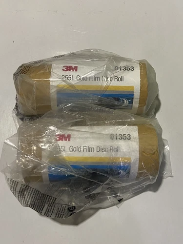 3m Gold Film Disc Roll (01353) 400 Grit (2) Rolls