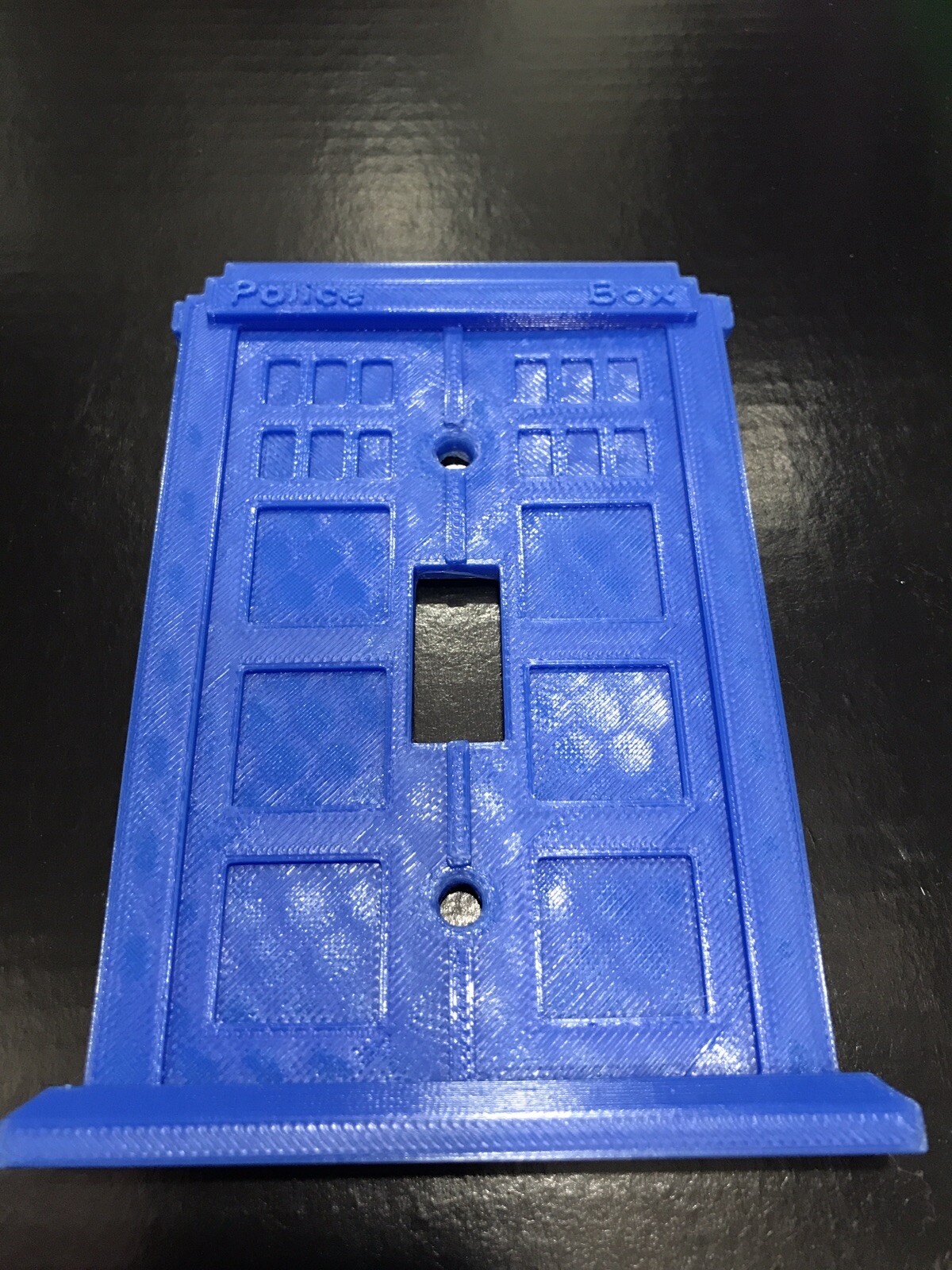 Doctor Who Tardis FAN ART Police Box Light Switch Cover Plate Phone ...