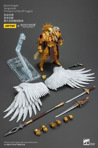 JOYTOY Warhammer Blood Angels Sanguinius Primarch of the 9th Legion 1/18 Figure - Picture 16 of 17