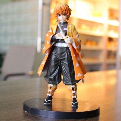 Demon Slayer: Kimetsu No Yaiba Agatsuma Zenitsu Action PVC Figure Toys 5.5  BULK 