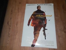 THE EQUALIZER 2 2018 ~ Original UK Quad Cinema Poster  O/S D/S 40" x 27"