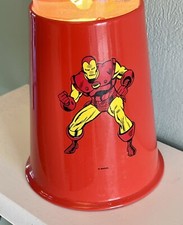 Vintage -Marvel Comic Character- Glitter/Lava Lamp-Working