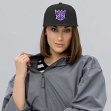 Men Women Transformers Decepticon Baseball Cap, Transformers Outdoor Dad Hat