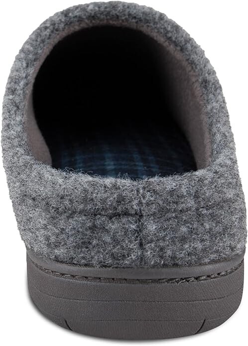 Dickies Men&rsquo;s Open/ Closed Back Memory Foam Slippers/ Indoor Size large