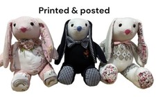 Keepsake Memory Teddy Bear Bunny Rabbit Sewing pattern